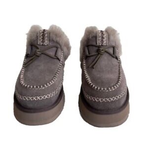 NEVER WORN UGG Women's Disquette Slippers in Alpine Gray